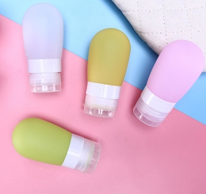 Silikon-Reise-Verpackungs-Flaschen-Bereich-Kugelform der Schönheits-Fluglinien-100ml
