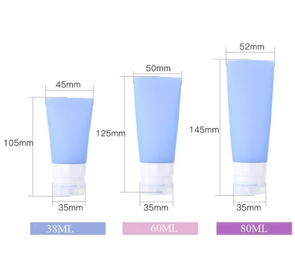 Nachfüllbare Lotions-Silikon-Reise-Verpackungs-Flasche, Silikon-Toilettenartikel füllt langlebiges Gut ab