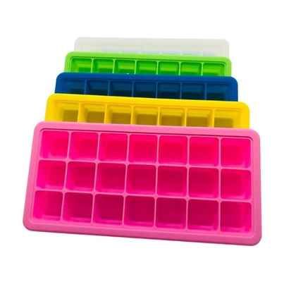 Ball-Silikon-Eis-Würfel-Formen, personifiziertes Eis-Würfel-Behälter-großes Quadrat