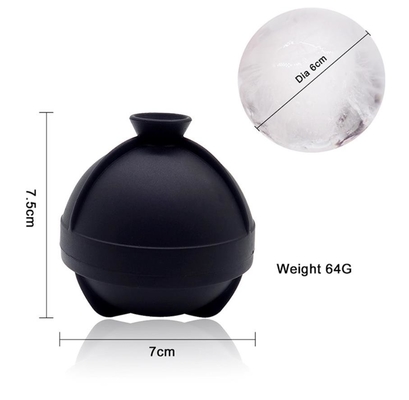 Kundenspezifische Silikon-Eis-Ball-Formen, Silikon-Eis-Bereich formt einfaches füllendes Wasser