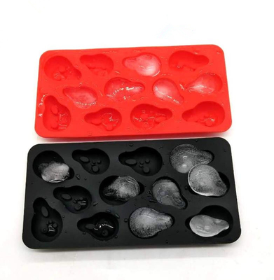 Geist-Form-Silikon-Eis-Würfel formt Halloween FDA-gebilligtes Styels