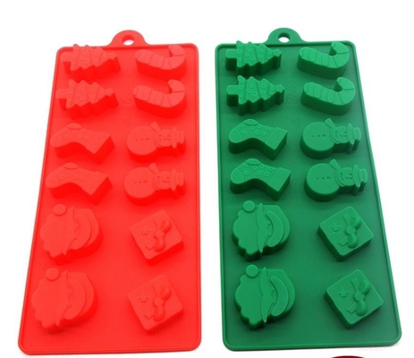 Weihnachtskühle Eis-Würfel-Behälter-Nahrungsmittelsicherer Material-nicht schädlicher Vorratsbehälter