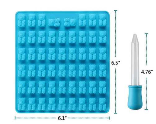 Edelstein-gummiartige Silikon-Schokoladen-Formen, Schokoladen-Form-Behälter-Neuheit