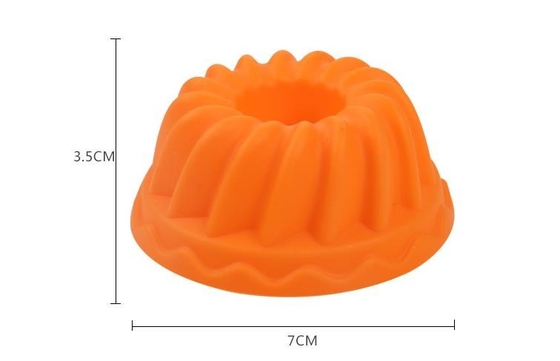 Schrauben-Form-Silikon-kleiner Kuchen formt freundliches Gefrierschrank-Safe Kindvorteilhaftes Eco