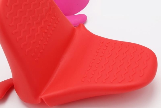 Hitzebeständige Silikon-Handhandschuhe, Silikon-Backen-Handschuh-kleiner Hundekopf geformt