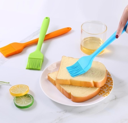 Große Größen volle Nahrungsmittel-Grad-Silikon-Backen-Bürste mit Nylon-insde