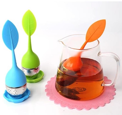 Infuser Tee des BAP freies nettes Silikontee infuser Blattform FDA-Silikon