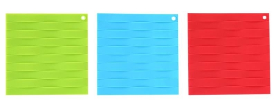 Wovened-Silikon-Werkzeug-Satz-buntes kochendes Zusatz-flexibles Weiche