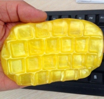 17.5*12cm bunte super saubere schleimige Gel-magische Tastatur-Reinigungsmittel