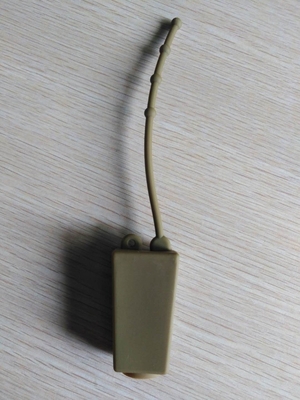 Schwarzer Silikon-Flaschen-Halter der Farbe29ml mit pp.-Flasche für Handdesinfizierer